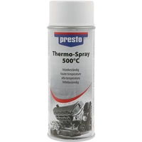 Thermo-Lackspray Profi 500GradC weiß 400 ml Spraydose PRESTO Thermo-Lackspray Profi 500GradC weiß 400 ml Spraydose PRESTO