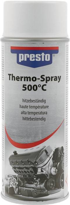 Thermo-Lackspray Profi 500GradC weiß 400 ml Spraydose PRESTO