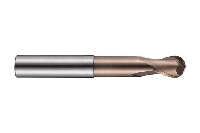 Radiusfräser S231 D.2mm Einsatz-L.14mm HM TiSiN Z.2 DORMER