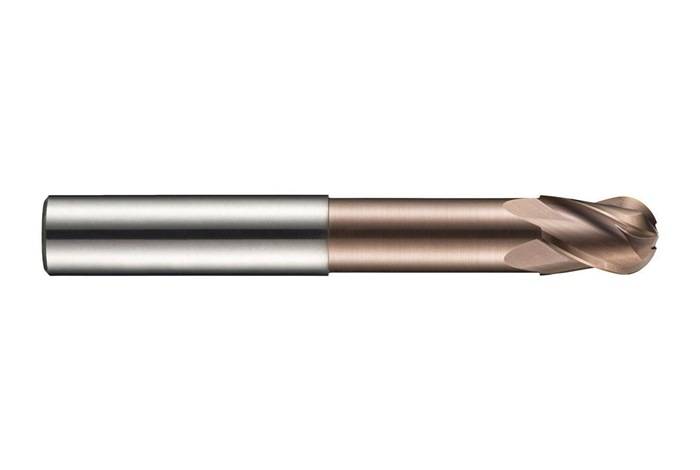Radiusfräser S535 D.10mm Einsatz-L.40mm HM TiSiN Z.4 DORMER