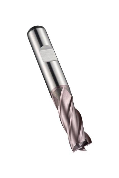 Schaftfräser C246 DIN 844 K D.7mm Schneiden-L.16mm HSS-E-PM TiCN 30Grad Z.4 DORM