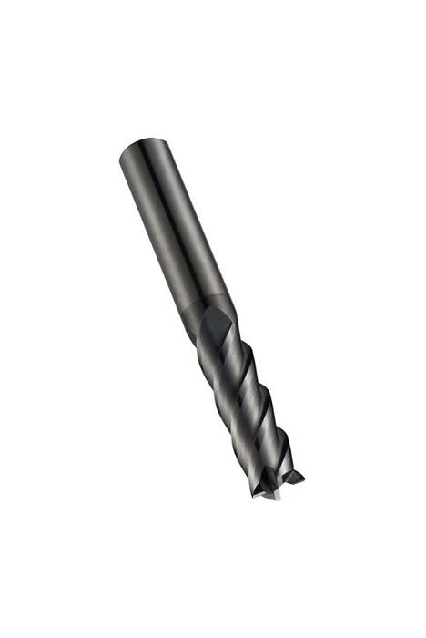 Schaftfräser S717 DORMER D.12mm Gesamt-L.100mm Schneiden-L.50mm HM AlCrN 40Grad