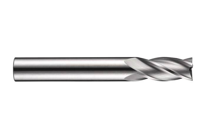 Schaftfräser S904 DORMER D.9mm Gesamt-L.72mm Schneiden-L.21mm HM Blank 30Grad Z.