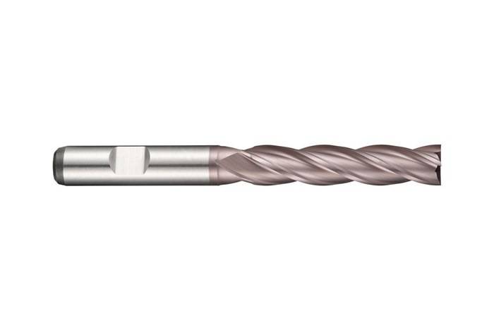 Schaftfräser C295 DIN 844 L D.12mm Schneiden-L.53mm HSS-E-PM TiCN 30Grad Z.4 DOR