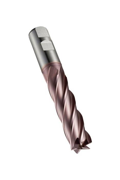 Schaftfräser C295 DIN 844 L D.40mm Schneiden-L.125mm HSS-E-PM TiCN 30Grad Z.6 DO