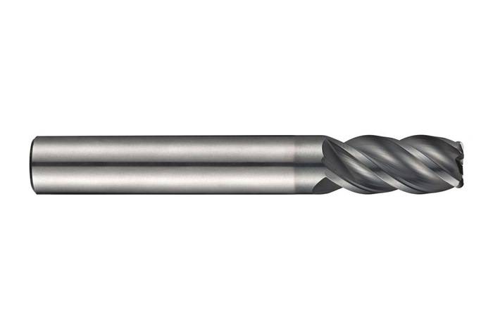 Schaftfräser S262 DORMER D.12mm R.1mm Gesamt-L.83mm Schneiden-L.26mm HM AlCrN 40
