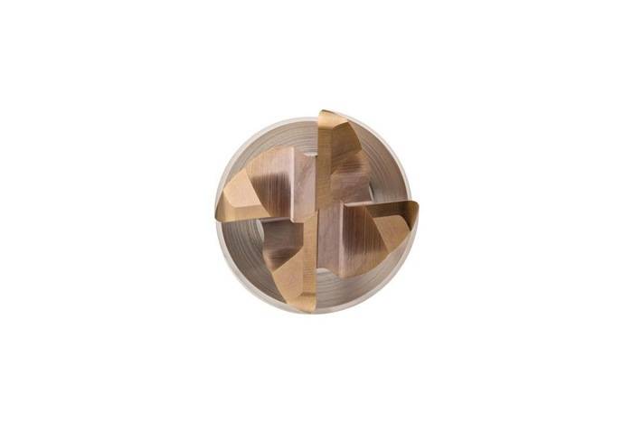 Schaftfräser S767 DORMER D.10mm R.0,3mm Gesamt-L.72mm Schneiden-L.22mm HM TiSiN
