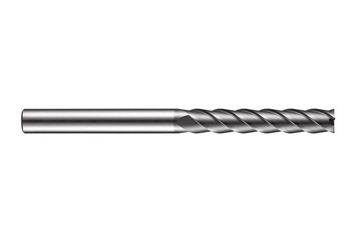 Schaftfräser S718 DORMER D.8mm Gesamt-L.100mm Schneiden-L.41mm HM AlCrN 40Grad Z