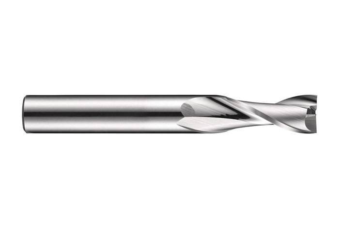 Schaftfräser S610 DORMER D.4mm R.0,1mm Gesamt-L.50mm Schneiden-L.12mm HM Polishe