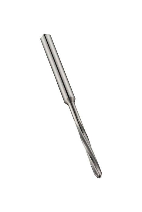Ein Metallbohrer mit einer Spiralwendel, der zum Bohren von Löchern in verschiedenen Materialien verwendet wird.