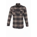 Flanellhemd H-265 Flanellhemd Kariert Hemd Holzfällerhemd Herren Holzfäller Baumwolle Brusttasche Braun M Flanellhemd H-265 Flanellhemd Kariert Hemd Holzfällerhemd Herren Holzfäller Baumwolle Brusttasche Braun M