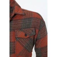 Flanellhemd H-265 Flanellhemd Kariert Hemd Holzfällerhemd Herren Holzfäller Baumwolle Brusttasche Orange XL Flanellhemd H-265 Flanellhemd Kariert Hemd Holzfällerhemd Herren Holzfäller Baumwolle Brusttasche Orange XL