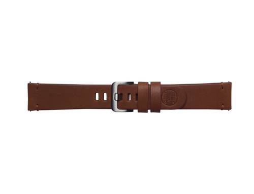 Samsung Strap Studio Essex Leather Band - Uhrarmband für Smartwatch - braun - für Samsung Gear S3 Classic, Gear S3 Fr