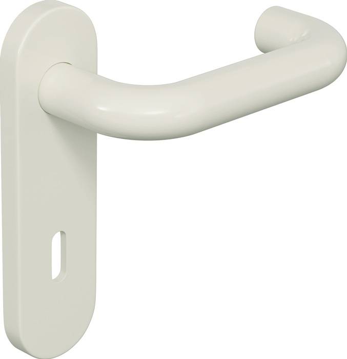 Kurzschildgarnitur 111R01.110 99 Ku.99 BB rd Drückergrt.HEWI