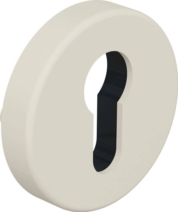 Schlüsselrosetten-Paar 306.23PB 99 Ku.99 Schildst.10,5mm BB rd.HEWI