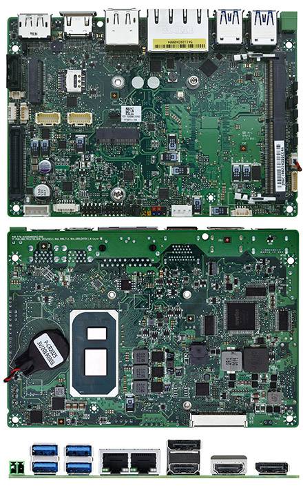 Mitac PD11TGS-1115G4E 3,5" SBC (Intel i3-1115G4E, 2x LAN, 4x USB3.1, HDMI, dP)