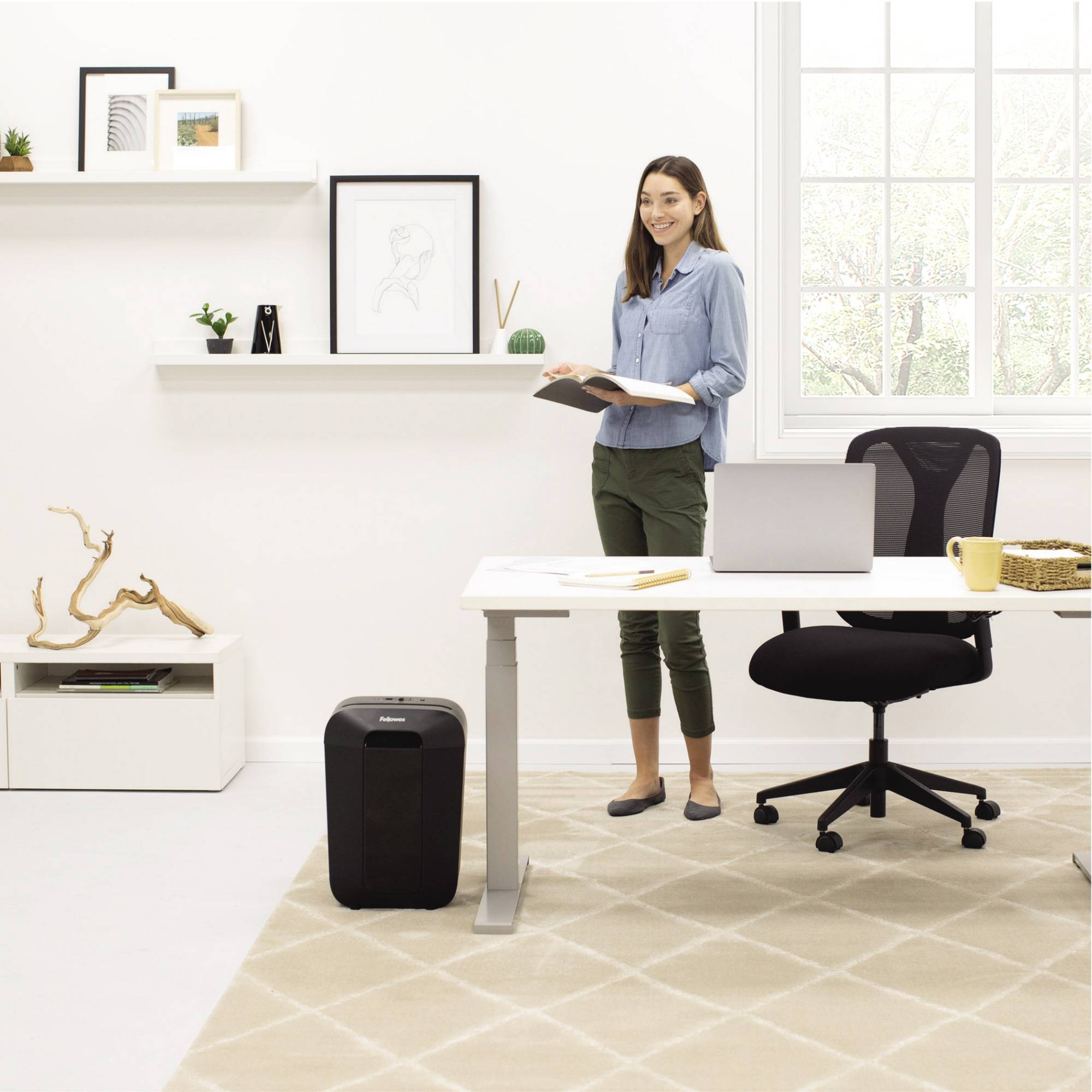 Fellowes Powershred LX70 - Vorzerkleinerer - Kreuzschnitt - 4 x 40 mm - P-4 (Packung mit 2)