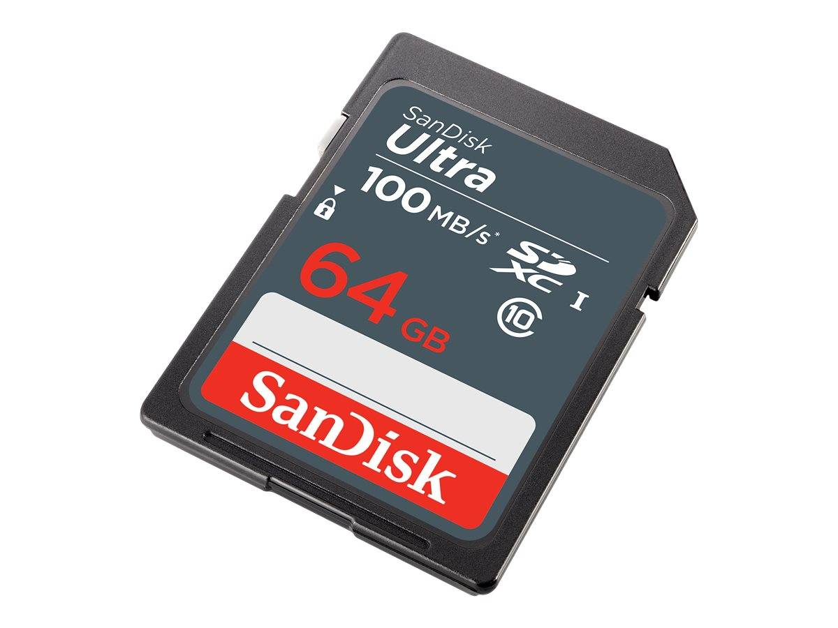 SanDisk Ultra - Flash-Speicherkarte - 64 GB - Class 10