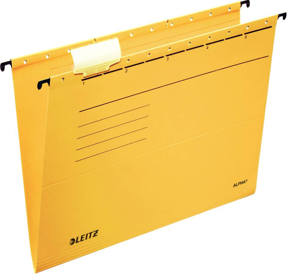 Esselte Leitz ALPHA - Hängeregister - V-Base - für A4
