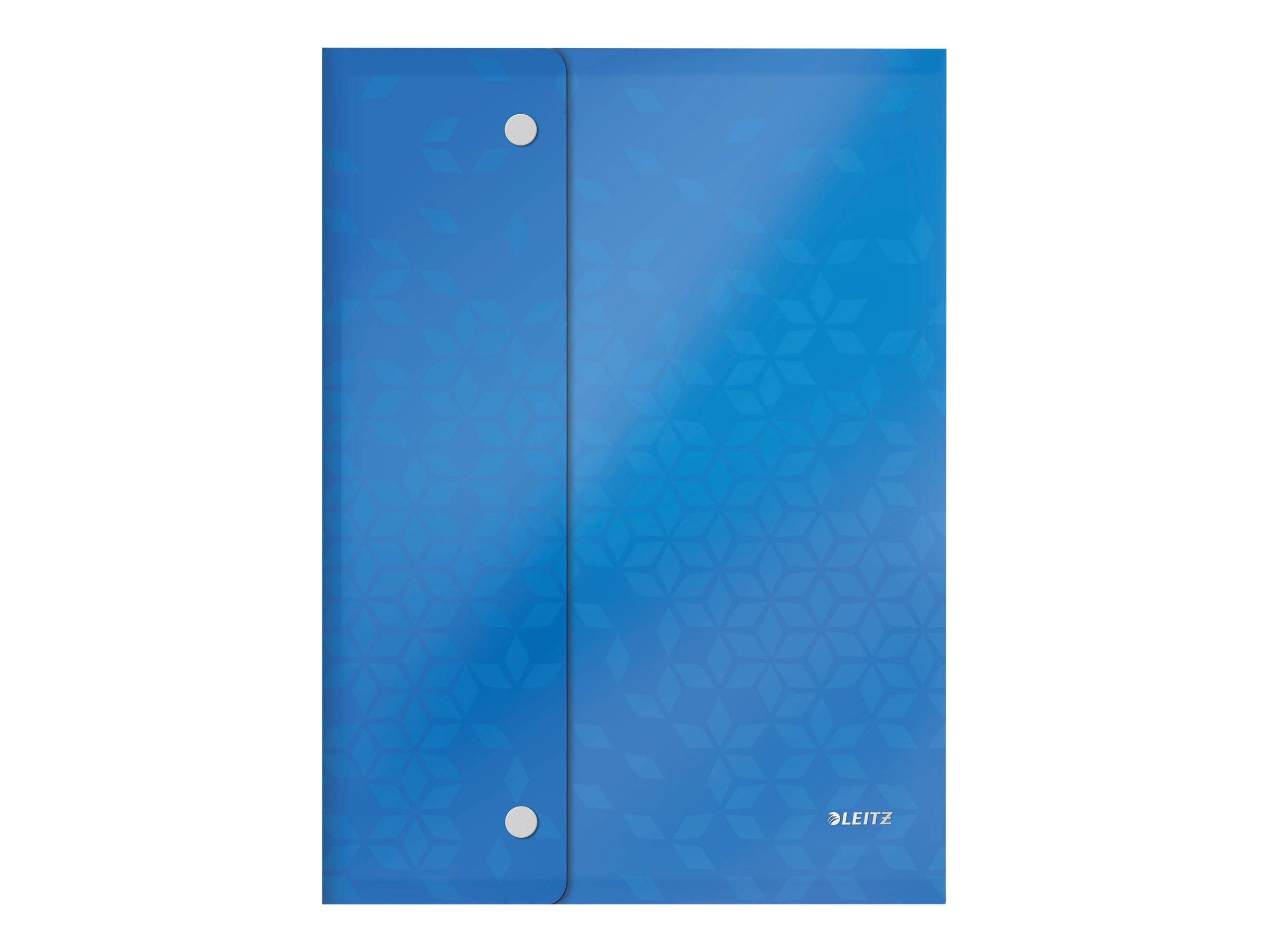 6 LEITZ Dokumententaschen DIN A4 farbsortiert genarbt 0,20 mm