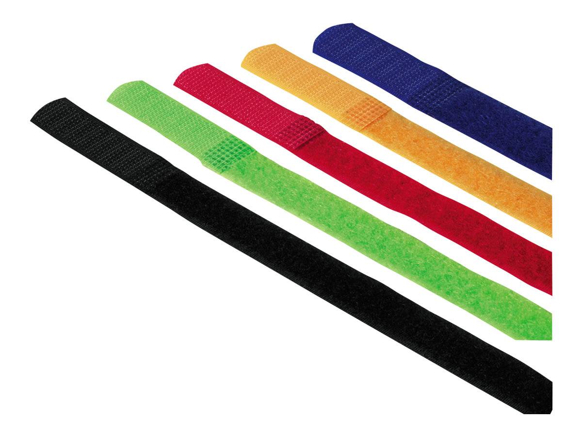 5 hama Klettkabelbinder farbsortiert