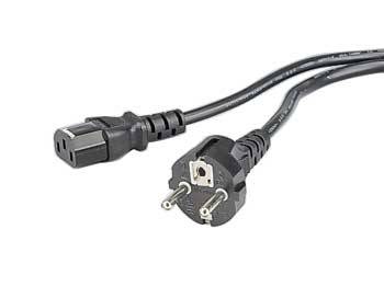 Hama - Stromkabel - CEE 7/7 (M) bis IEC 60320 C13