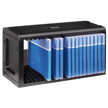 Hama CD Rack 20 - Medienablage - Kunststoff - Schwarz