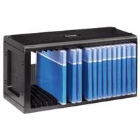 Hama CD Rack 20 - Medienablage - Kunststoff - Schwarz