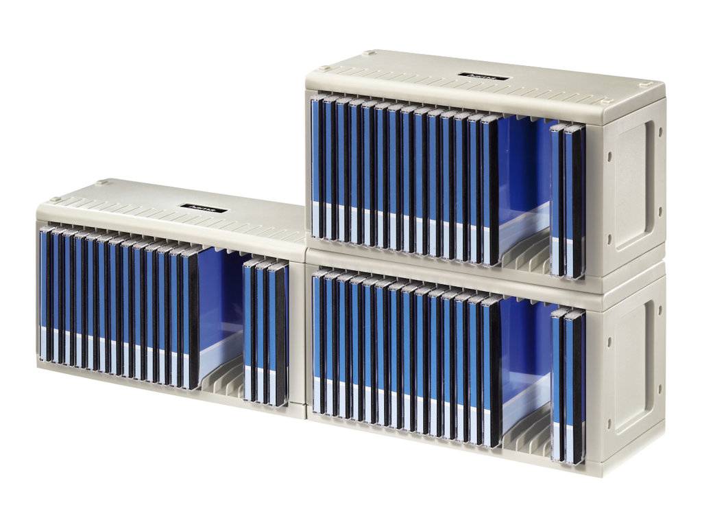Hama CD-Rack 20 - Medienablage - Kunststoff - Grau