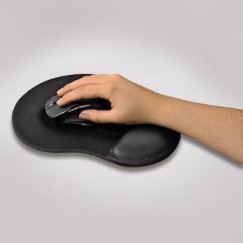 Hama "Ergonomic" Mouse Pad mini - Mauspad - Schwarz