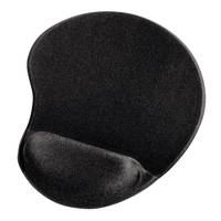 Hama "Ergonomic" Mouse Pad - Mauspad - Schwarz