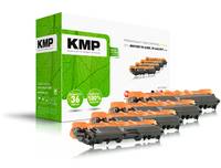 KMP MULTIPACK B-T58V, 2500 Seiten, 2200 Seiten, Schwarz, Cyan, Magenta, Gelb, 4 Stück(e)