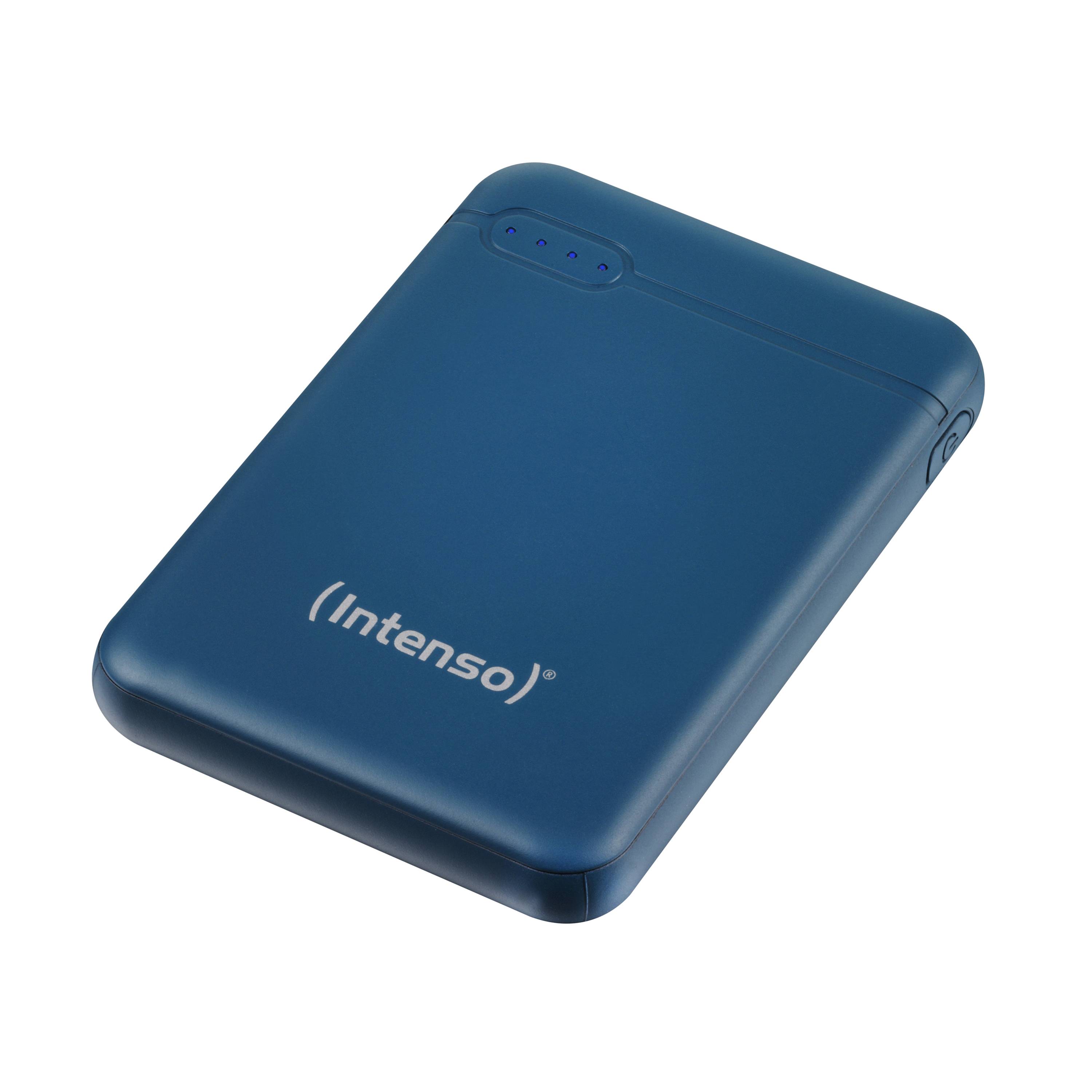 Intenso Powerbank XS5000 - Powerbank - 5000 mAh - 2.1 A - 2 Ausgabeanschlussstellen (USB, USB-C)
