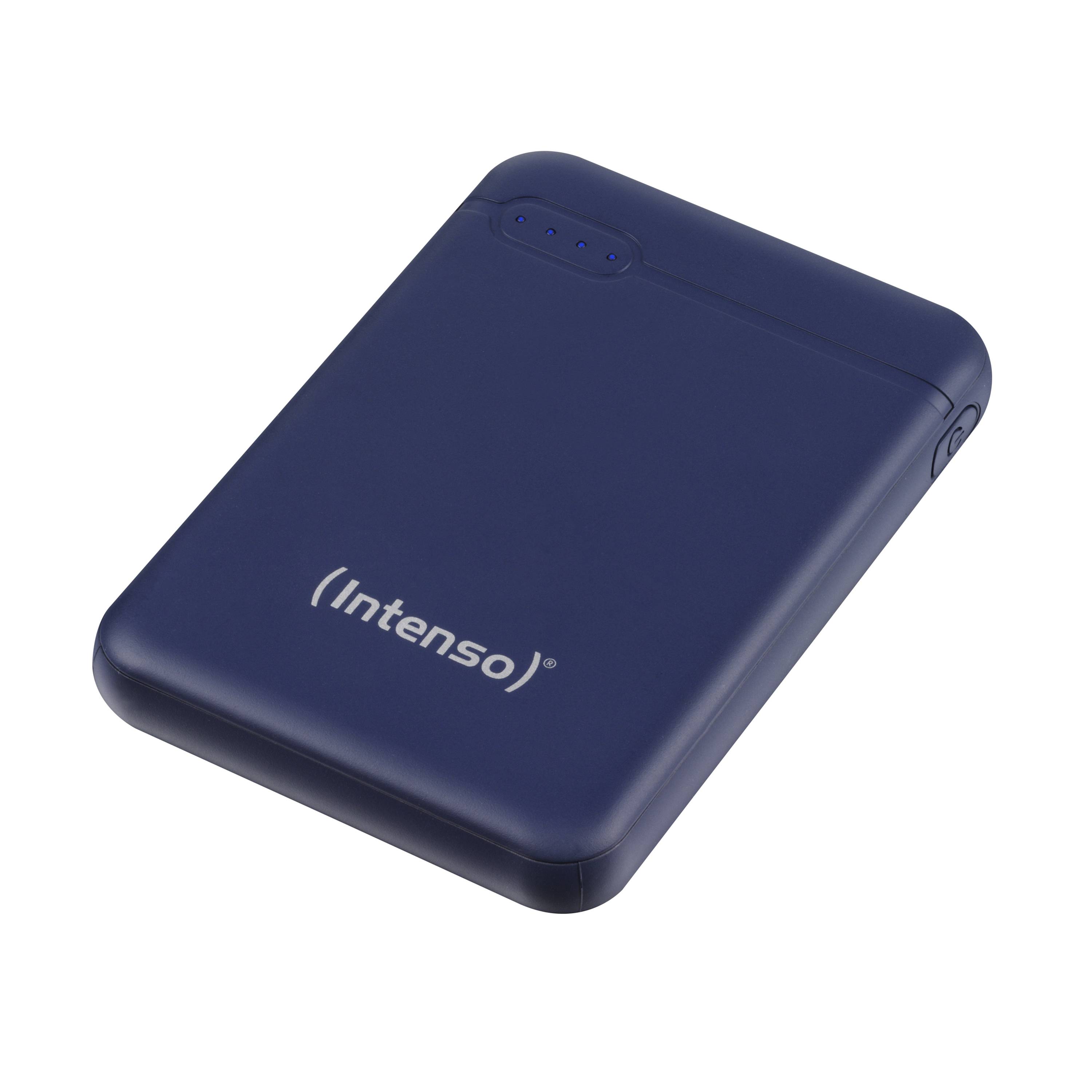 Intenso Powerbank XS5000 - Powerbank - 5000 mAh - 2.1 A - 2 Ausgabeanschlussstellen (USB, 24 pin USB-C)