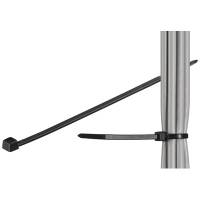 WENTRONIC - Goobay KB 100, Nylon, Schwarz, 10 cm