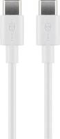 Wentronic 51244 - Sync- & Ladekabel USB-C -> 2.0m weiß