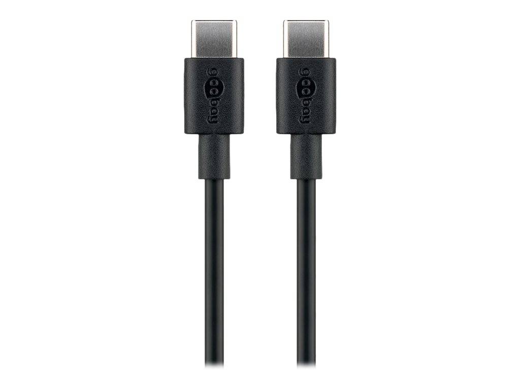 WENTRONIC - goobay - USB-Kabel - 24 pin USB-C (M) zu 24 pin USB-C (M)