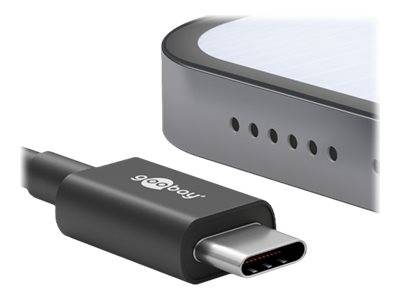 WENTRONIC - goobay - USB-Kabel - 24 pin USB-C (M) zu 24 pin USB-C (M)