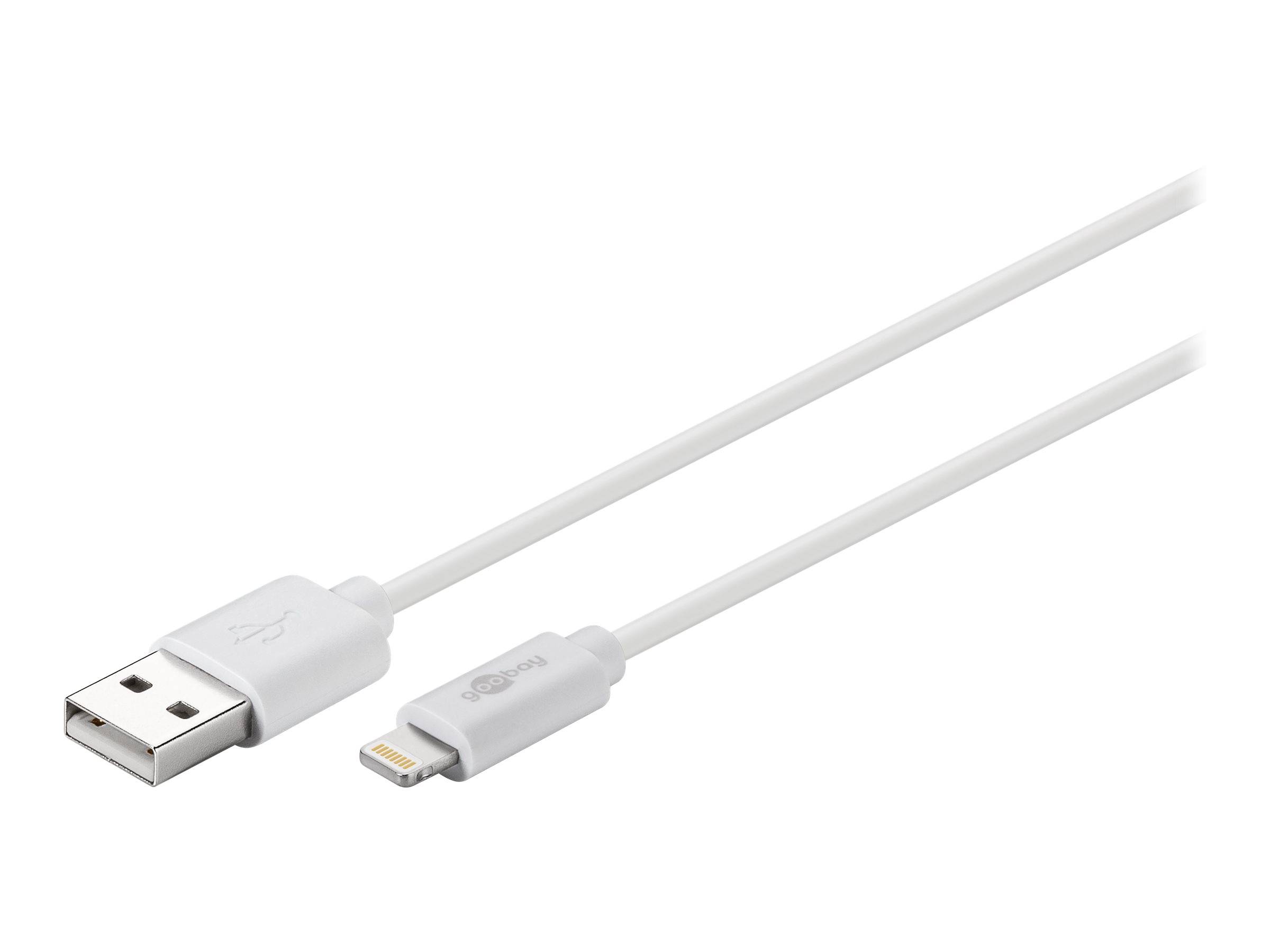 WENTRONIC - goobay - Lightning-Kabel - Lightning (M) bis USB (M)