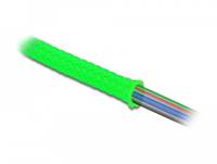 Delock - Geflechtschlauch - dehnbar - 2 m - grün