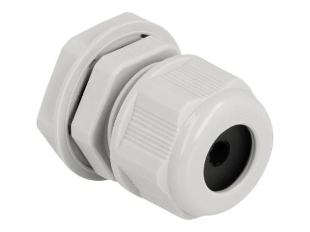 DeLOCK PG13.5 - Kabelverschraubung - Grau (Packung mit 2)