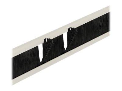 DeLOCK - Kabelmanagementleiste - Grau - 2U - 48.3 cm (19")