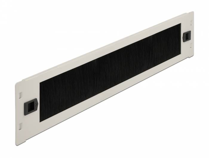 DeLOCK - Kabelmanagementleiste - Grau - 2U - 48.3 cm (19")