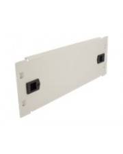 Delock Network Cabinet Blind Cover - Rack-Blindabdeckungsplatte - Grau - 2U - 25
