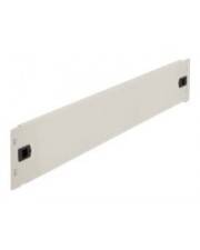 Delock Network Cabinet Blind Cover - Rack-Blindabdeckungsplatte - Grau - 2U - 48