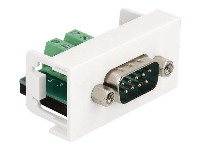 Delock - Easy 45 - Einrastmodul - 9-poliger D-Sub (Stecker)