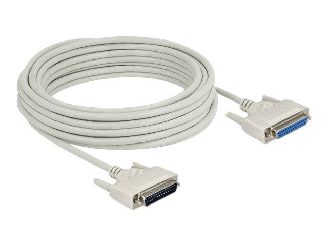 Delock - Kabel seriell - DB-25 (M) bis DB-25 (W)