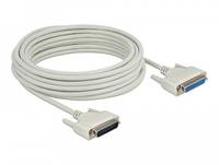Delock - Kabel seriell - DB-25 (M) bis DB-25 (W)
