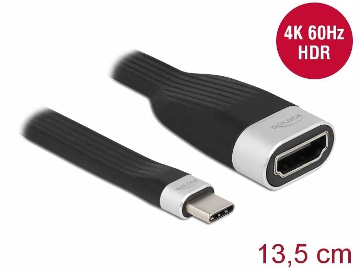 Delock - Videoadapter - USB-C männlich bis HDMI weiblich