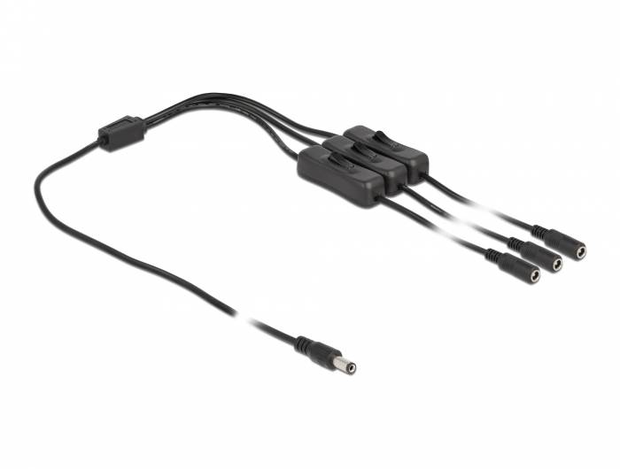 Delock - Stromkabel - Gleichstromstecker 5,5 x 2,1 mm (M)